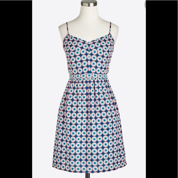 🆕J. CREW Spaghetti Strap/Sweetheart Neck Floral Print Sundress - Picture 12 of 12